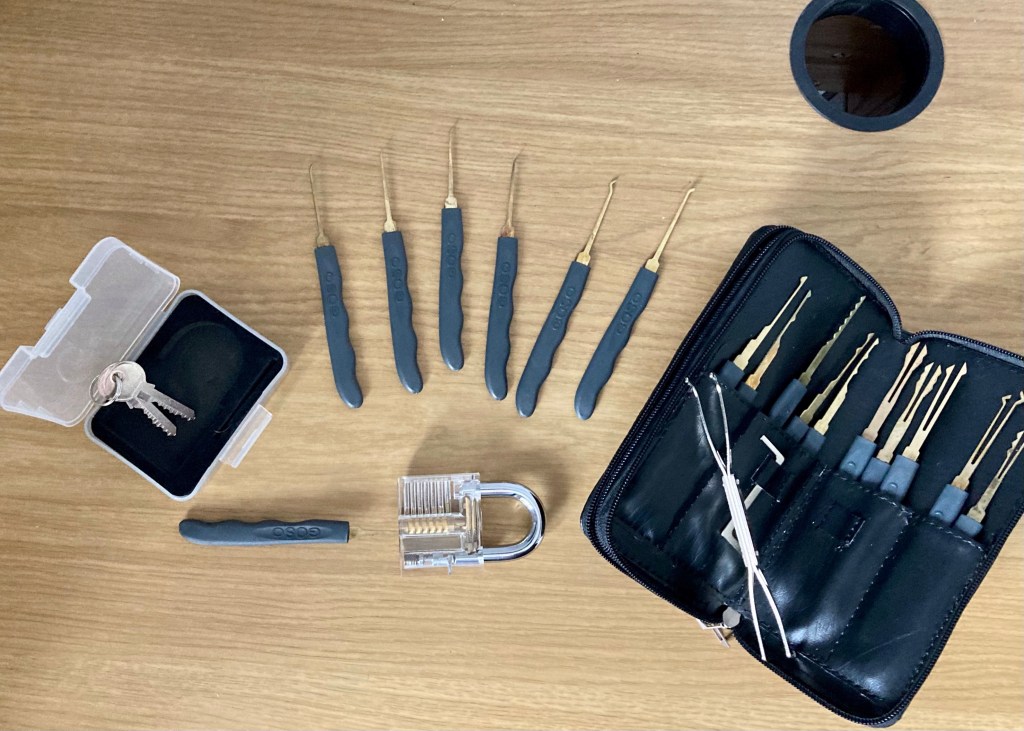 There was an attempt to…become a master thief.